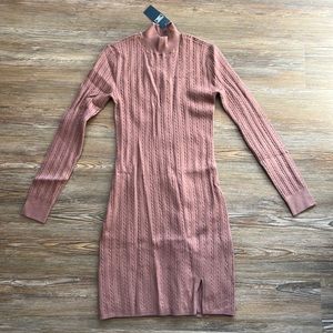 NWT Abercrombie mock neck sweater dress